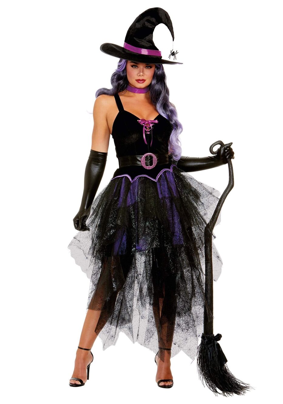7711 Boo-tiful Witch Adult Sized Costumes, Black, Large US